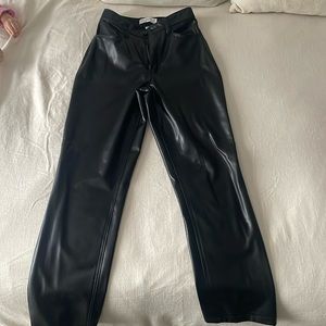 Abercrombie leather pants